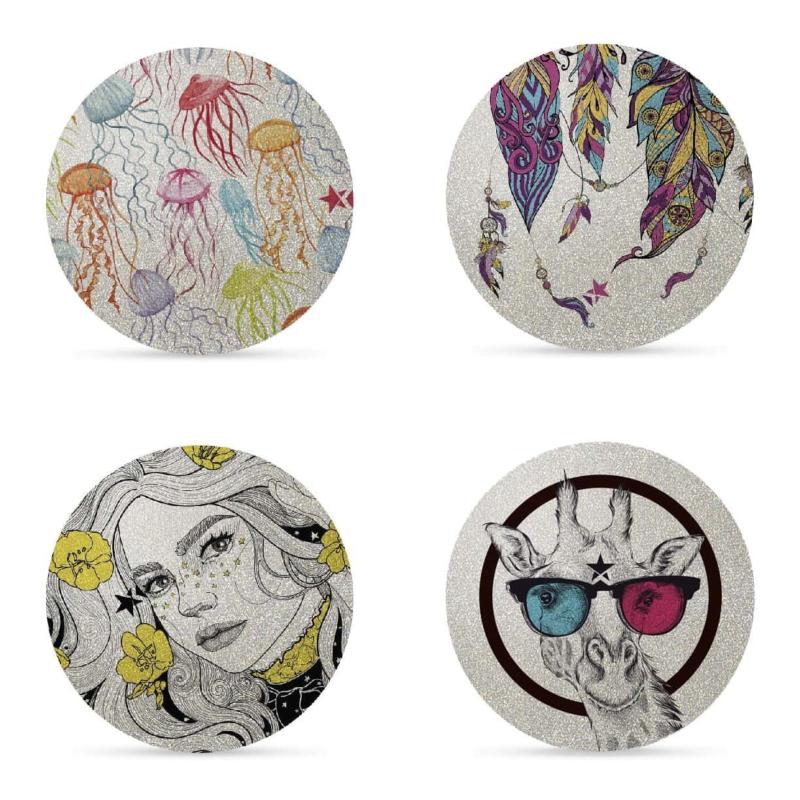 Autocollants réfléchissants Girl Power - Elorecycle